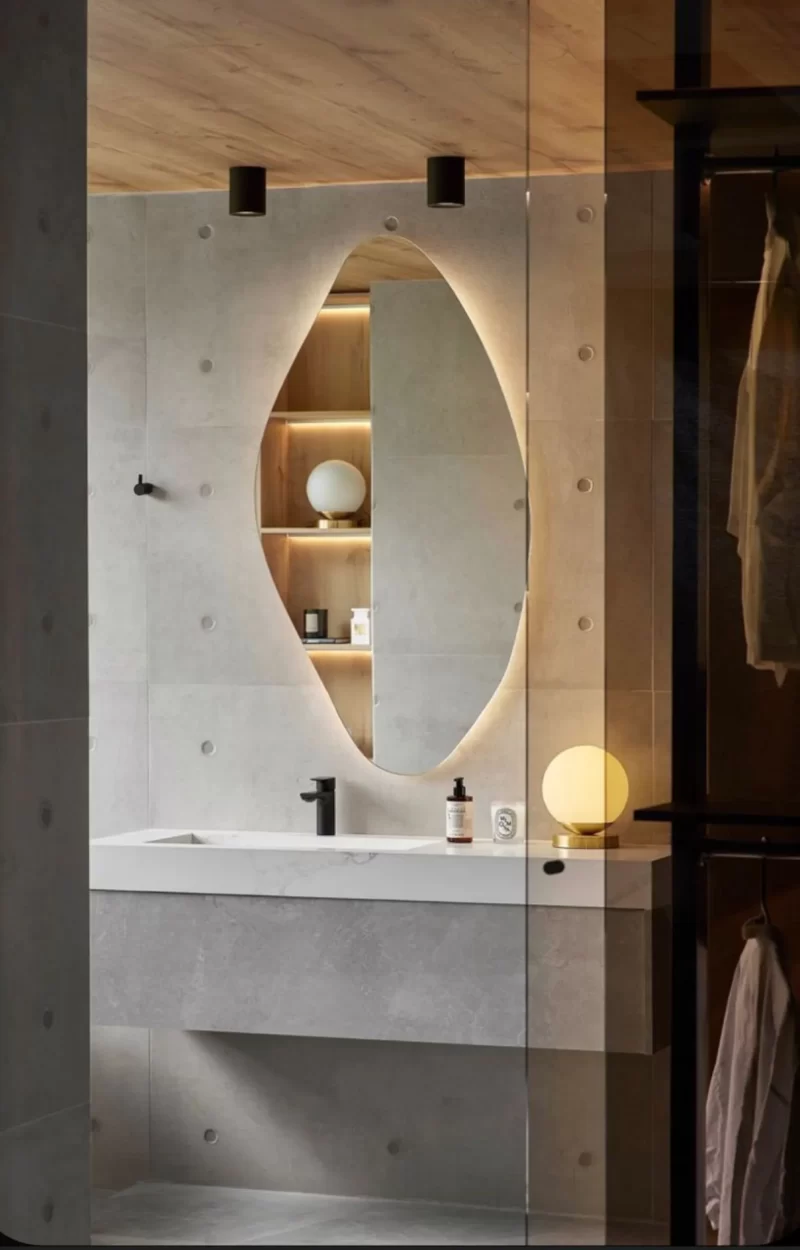 Galaxis Asymmetric Led Decorative Mirror