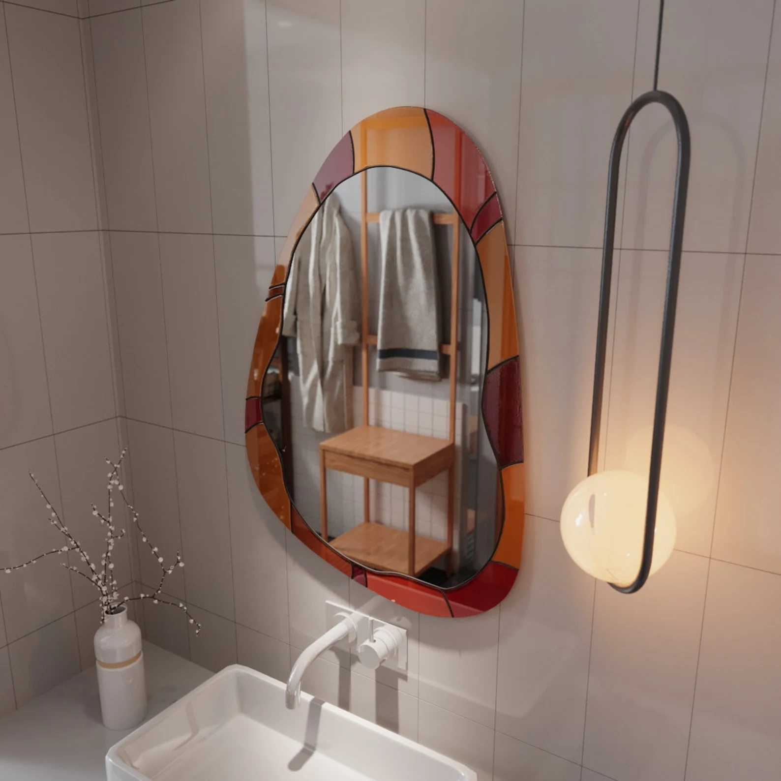 Soluna Decorative Stained Glass Mirrors - Image 2