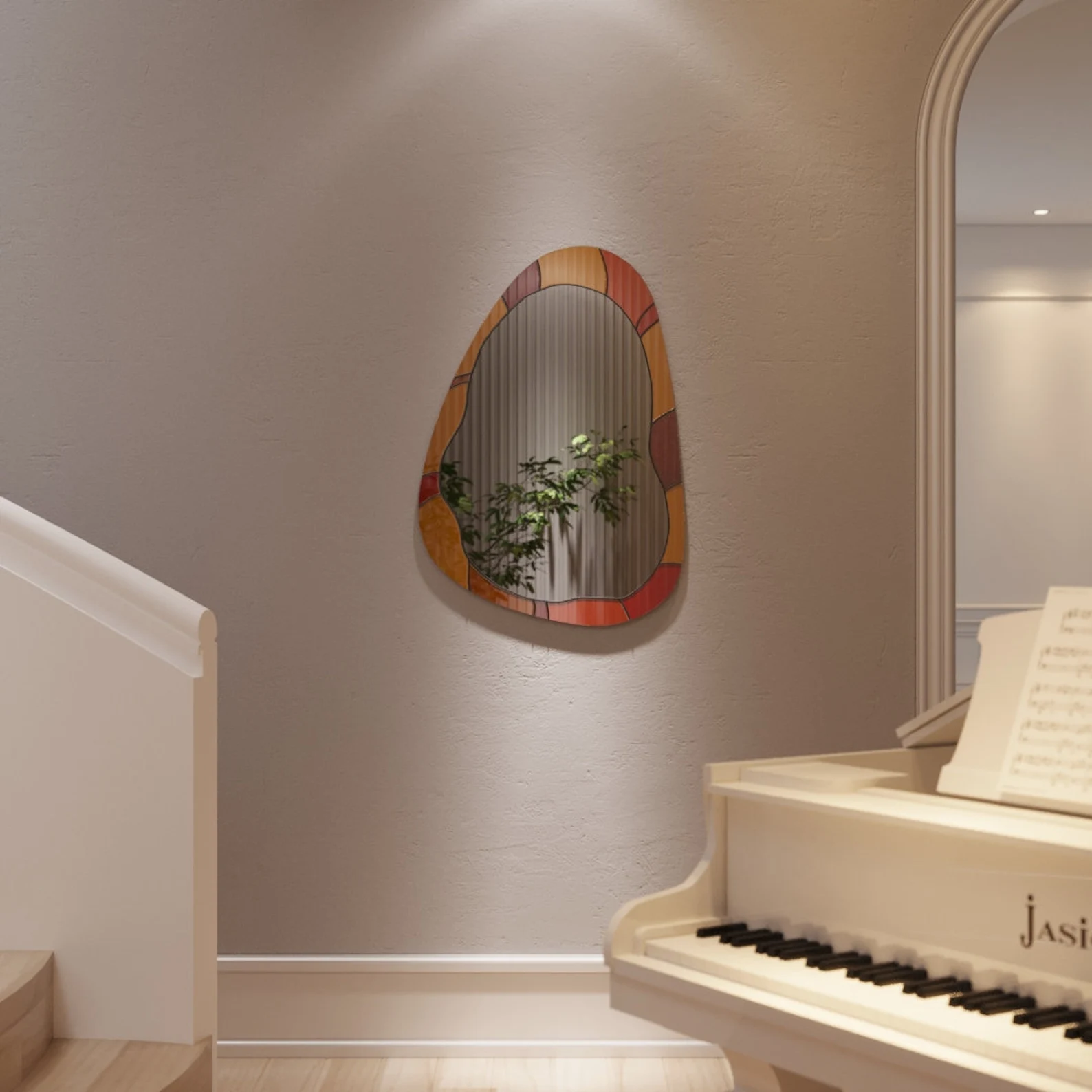 Soluna Decorative Stained Glass Mirrors - Image 3