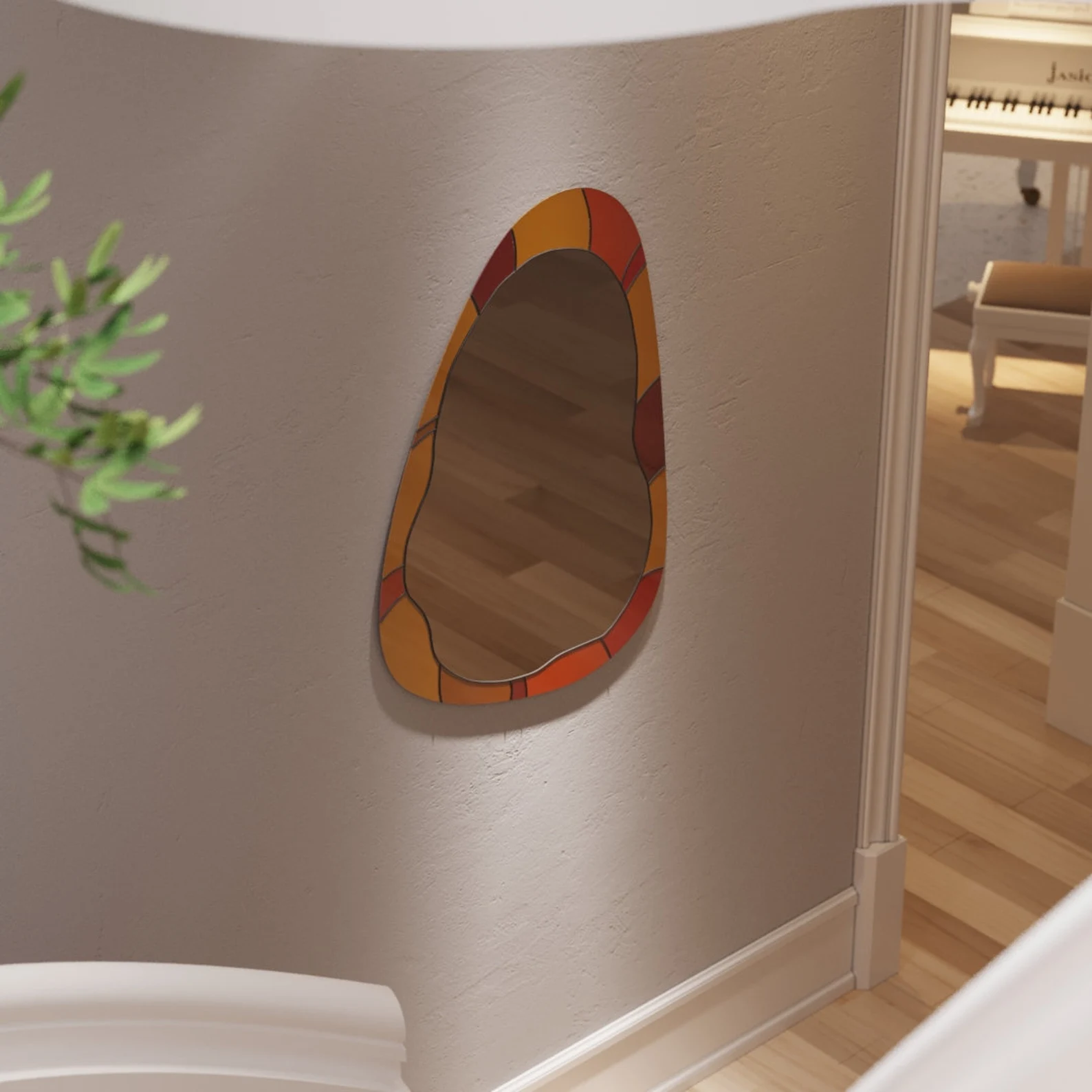 Soluna Decorative Stained Glass Mirrors - Image 4