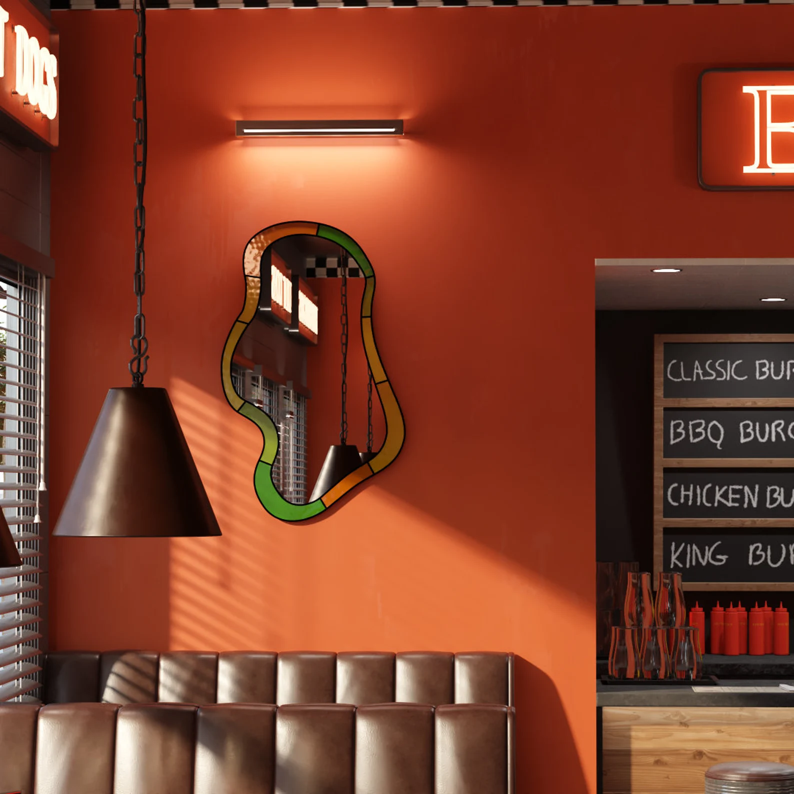 Shine Decorative Led Mirror - Image 3