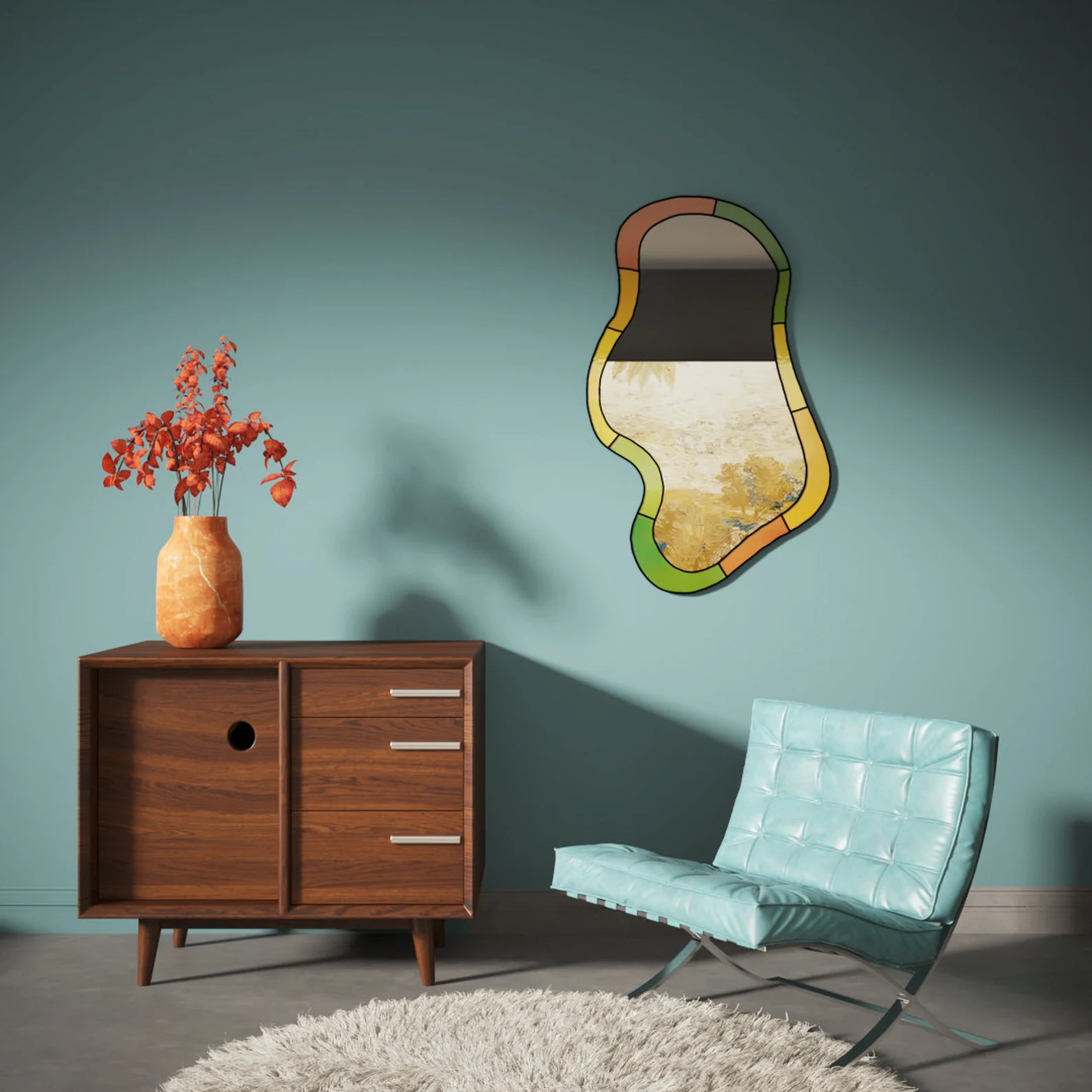 Shine Decorative Led Mirror