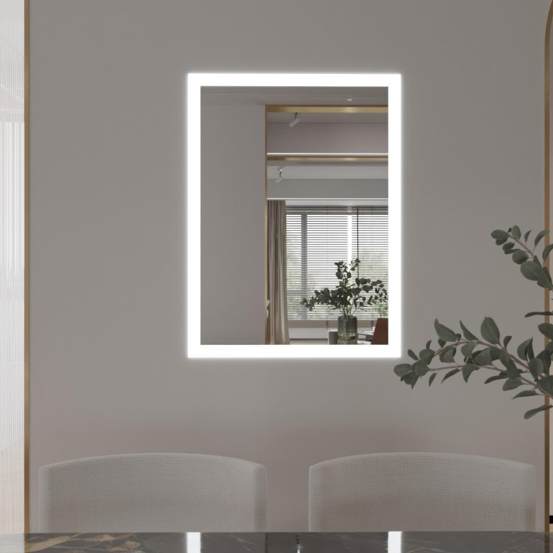 Halcyon Led Rectangle Decorative Mirror - Image 2