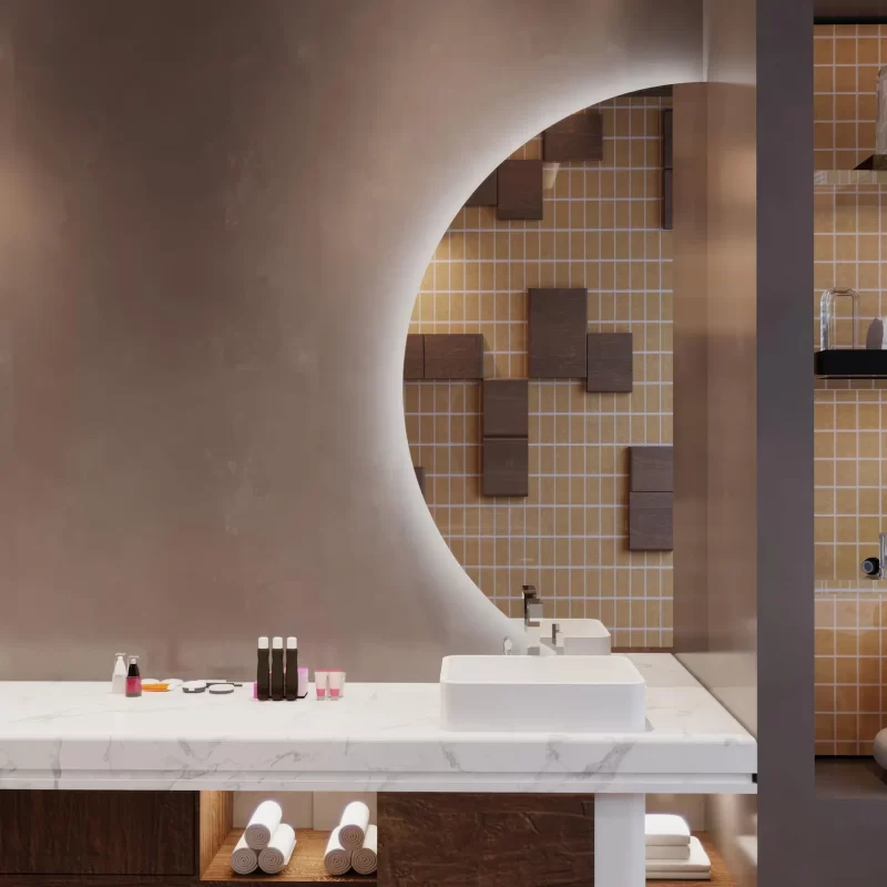 Vista Led Decorative Bathroom Mirror
