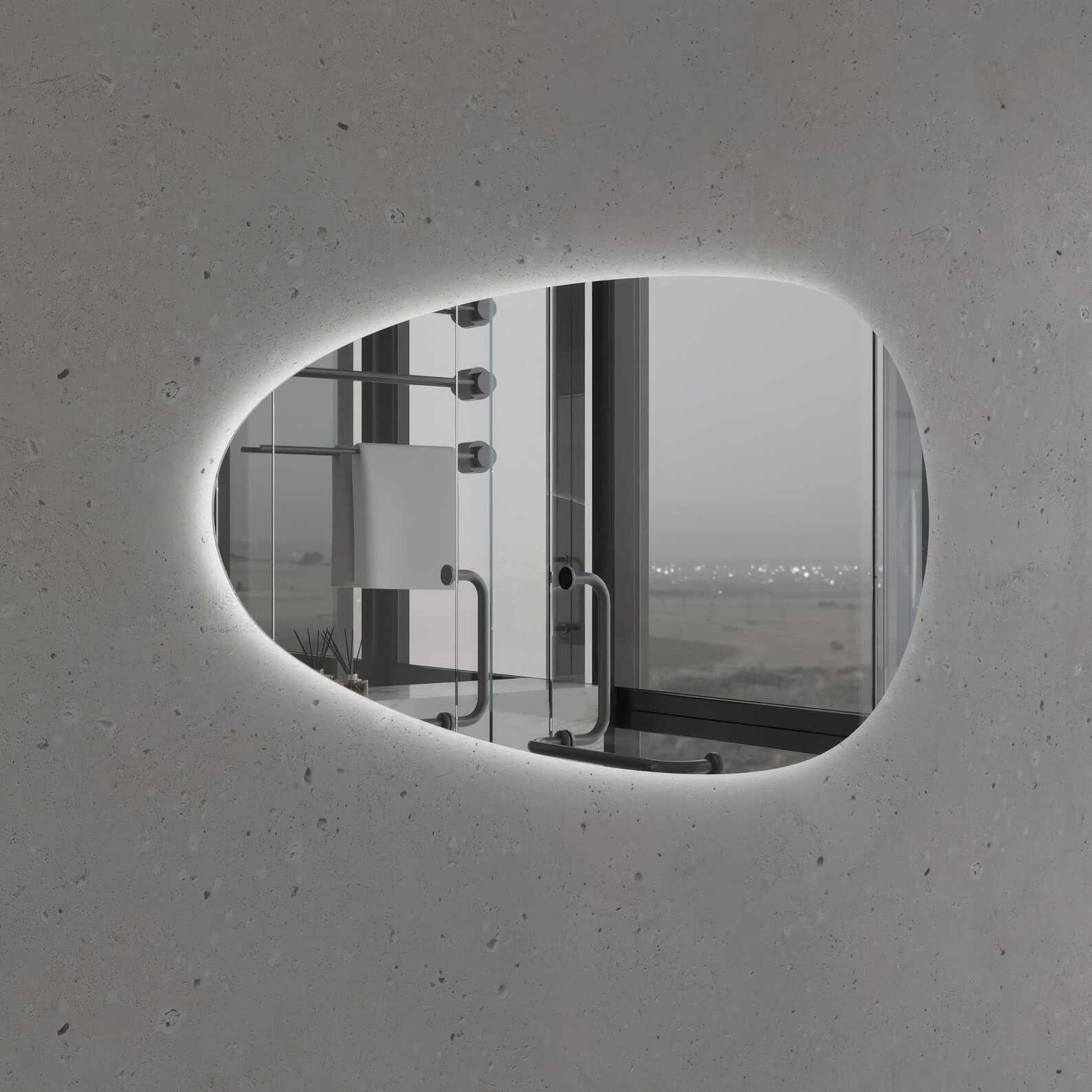 Vesper Led Decorative Bathroom Mirror - Image 4