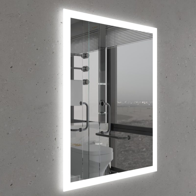 Halcyon Led Rectangle Decorative Mirror - Image 5