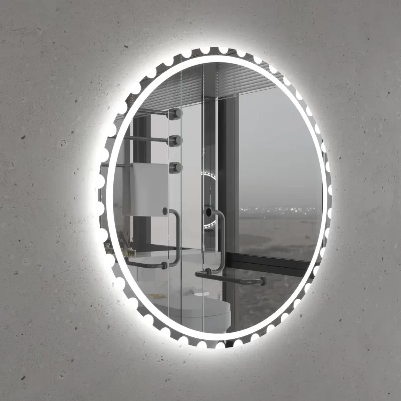 Glowline Round Led Decorative Mirror - Image 5