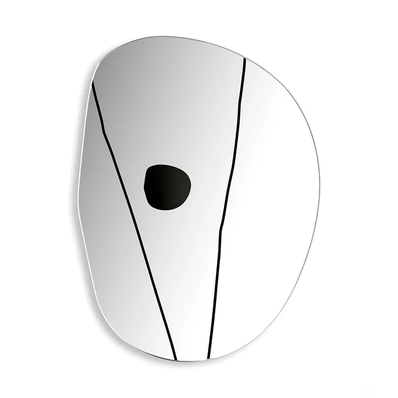 Lirae Asymmetric Decorative Mirror - Image 4